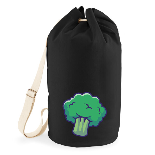 Seesack Brokkoli Comic 20 Liter Black