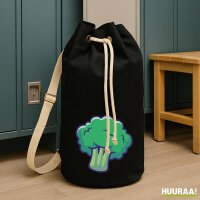 Seesack Brokkoli Comic 20 Liter Black