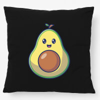 Kissen Avocado Comic 40x40cm