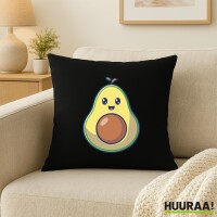 Kissen Avocado Comic 40x40cm