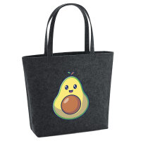 Filz Shopper Avocado Comic 22 Liter