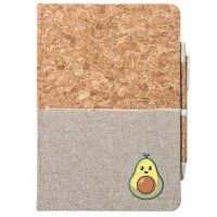 Notizbuch A5 Avocado Comic 80 Blatt inkl. Kugelschreiber