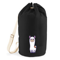 Seesack Lama Comic 20 Liter Black