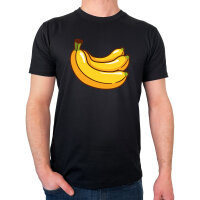 Herren T-Shirt Banane Comic