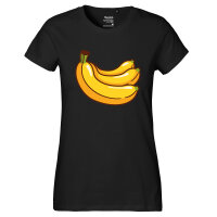 Damen T-Shirt Banane Comic
