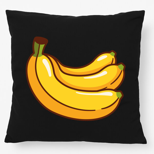 Kissen Banane Comic 40x40cm