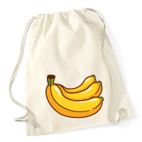 Turnbeutel Banane Comic 12 Liter