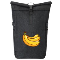 Kurierrucksack Banane Comic 30-44 Liter Black Melange