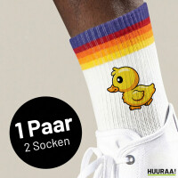 Unisex Socken Küken Comic Baumwolle