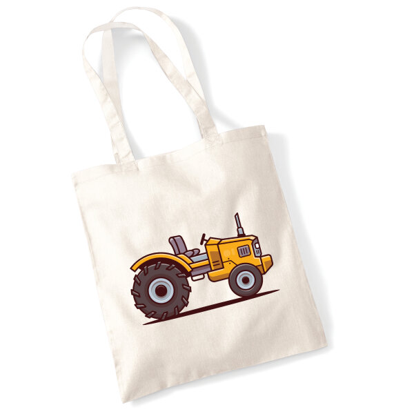 Jutebeutel Traktor Trecker 10 Liter