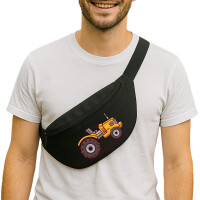 Bauchtasche Traktor Trecker 2,5 Liter Black