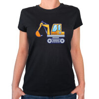 Damen T-Shirt Bagger Comic