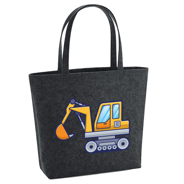 Filz Shopper Bagger Comic 22 Liter