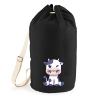 Seesack Kälbchen Baby Kuh 20 Liter Black
