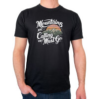 Herren T-Shirt Mountains are calling and i must go