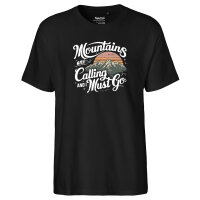 Herren T-Shirt Mountains are calling and i must go