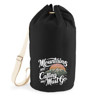 Seesack Mountains are calling and i must go 20 Liter Black