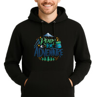 Unisex Hoodie Ready for Adventure Berge