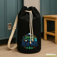 Seesack Ready for Adventure Berge 20 Liter Black