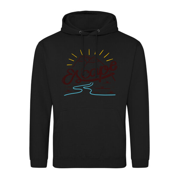 Unisex Hoodie Escape Berge