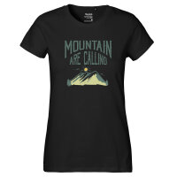 Damen T-Shirt Mountain are calling Berge