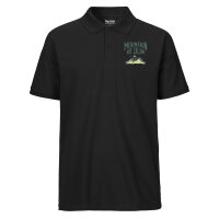 Herren Polo Shirt Mountain are calling Berge