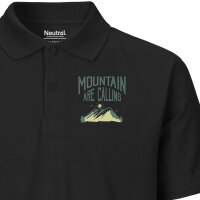 Herren Polo Shirt Mountain are calling Berge