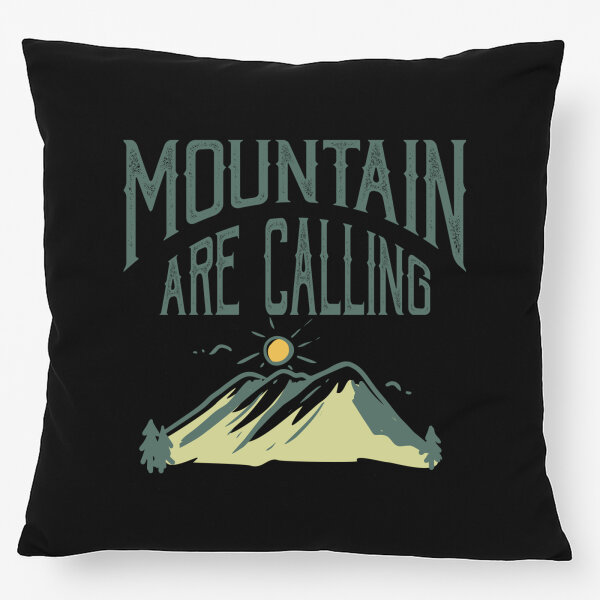 Kissen Mountain are calling Berge 40x40cm