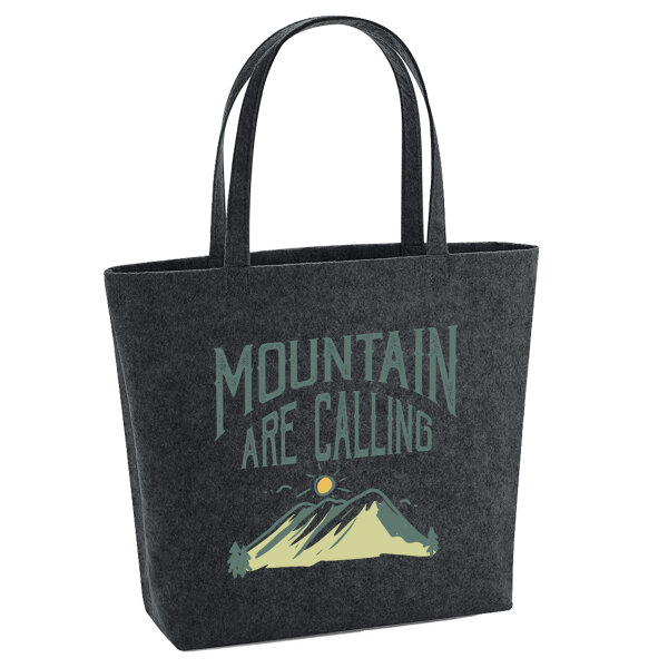 Filz Shopper Mountain are calling Berge 22 Liter