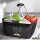 Einkaufskorb faltbar Mountain are calling Berge 20 Liter Black