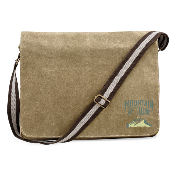 Umhängetasche Mountain are calling Berge 14 Liter