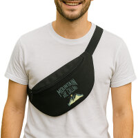 Bauchtasche Mountain are calling Berge 2,5 Liter Black