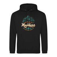 Unisex Hoodie Explore Mountains Adventure Awaits