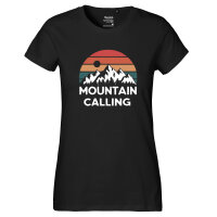 Damen T-Shirt Mountain Calling Berge