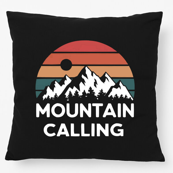Kissen Mountain Calling Berge 40x40cm