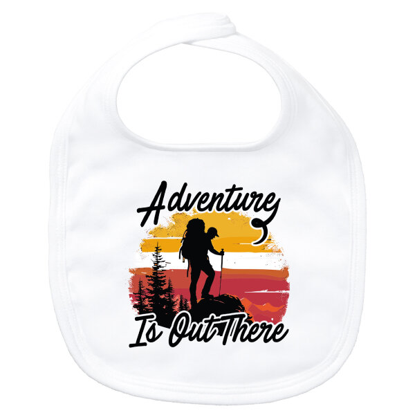 Baby Lätzchen Adventure is out there Backpacking Klettverschluss