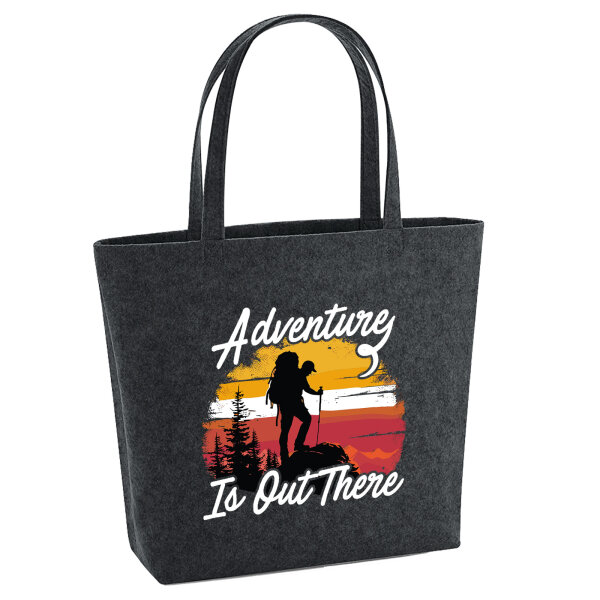 Filz Shopper Adventure is out there Backpacking 22 Liter