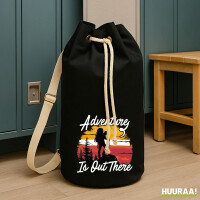 Seesack Adventure is out there Backpacking 20 Liter Black