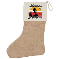 Weihnachtsstrumpf Adventure is out there Backpacking...