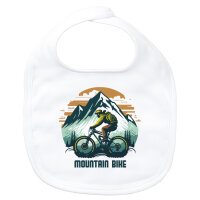 Baby Lätzchen Mountain Bike Berge Klettverschluss