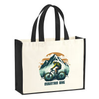 Jutetasche Mountain Bike Berge 21 Liter Black