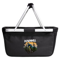 Einkaufskorb faltbar Downhill Bike 20 Liter Black