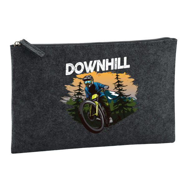 Kulturbeutel Downhill Bike 1 Liter Charcoal