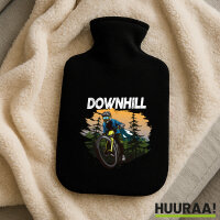 Wärmflasche Downhill Bike