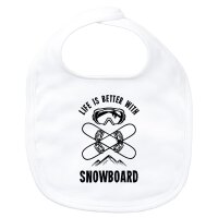 Baby L&auml;tzchen Snowboard life is better