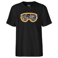 Herren T-Shirt Ski Skibrille