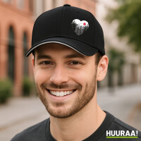 Kappe Paar wandert Herz