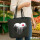 Filz Shopper Paar wandert Herz 22 Liter