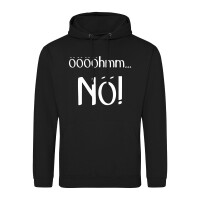 Unisex Hoodie ööööhmm Nö Schriftzug
