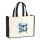 Jutetasche Super Dad Bester Papa 21 Liter Black